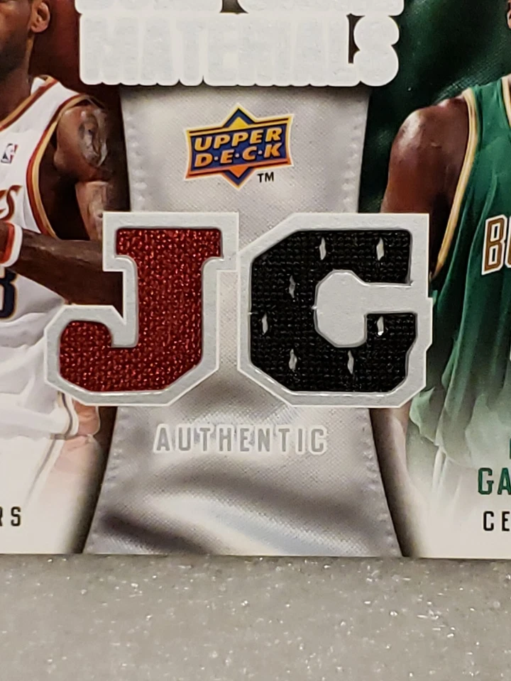 🤩LEBRON JAMES🤩K.GARNETT💥GAME-USED💥 🤩MATERIAL🤩CARD IS IN EX-MT CONDITION💥 - Image 2 of 4
