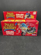 New Sealed!  Vintage 1989 Kenner Police Academy Crash Cycle Toy Vehicle