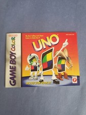 Nintendo Game Boy Color Game Instruction Manual Booklet Only - Uno