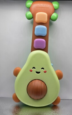 Skip Hop Avocado   Guitar   Infant Learning Toy Works! -ti