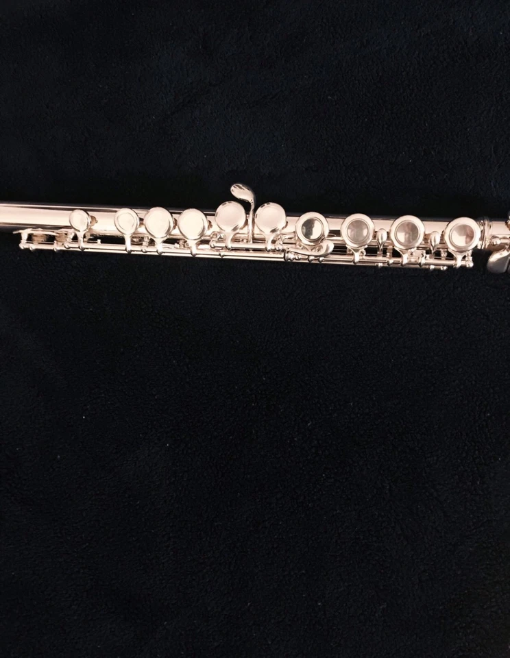 Flauta Jupiter Student Modelo 507S Plateada Níquel Junta Pie C Foto 3 de 4