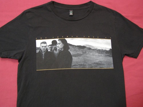 VENTA U2 The Joshua Tree Album Cover 2017 Gira de Conciertos Camiseta Camisa Negra - Imagen 1 de 2