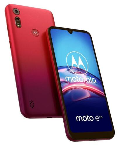 Motorola Moto e6s XT2053 -1 Dual Sim Red Dual Kamera 4GB/64GB Android Smartphone - Bild 2 von 2