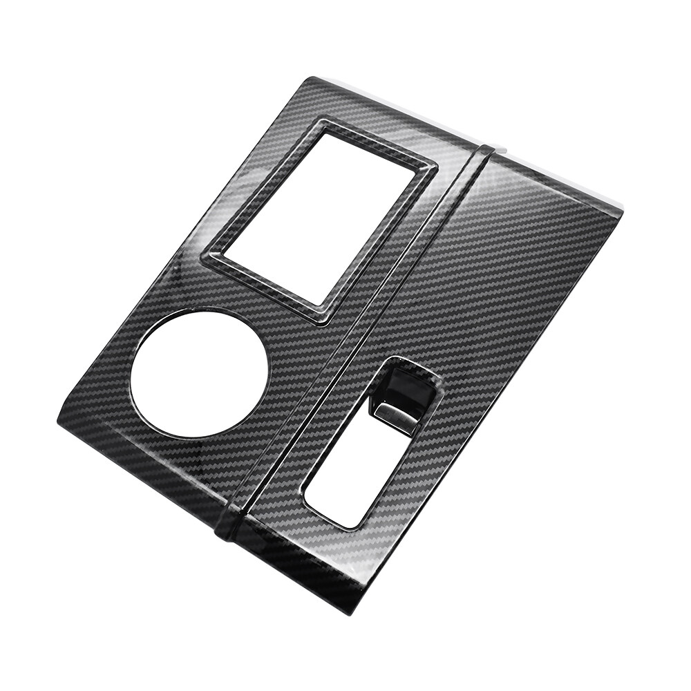 Carbon Fiber Fits 2022-2024 Mitsubishi Outlander ABS Gear Shift Panel Cover Trim
