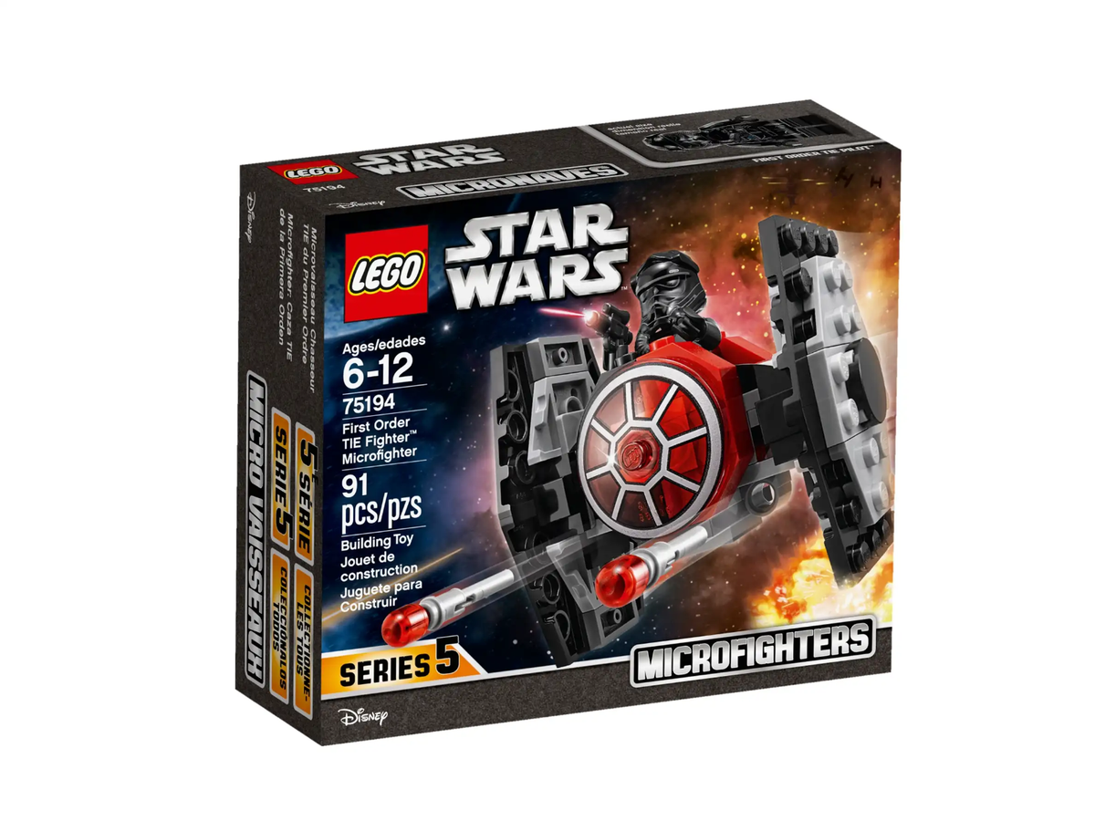 LEGO Star Wars: First Order TIE Fighter Microfighter (75194) New in box!