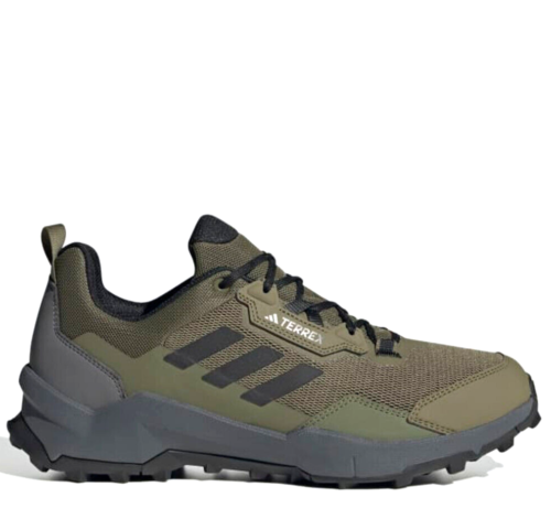 Adidas Terrex AX4 men's size 10.5 Hiking Shoes Olive Black Grey