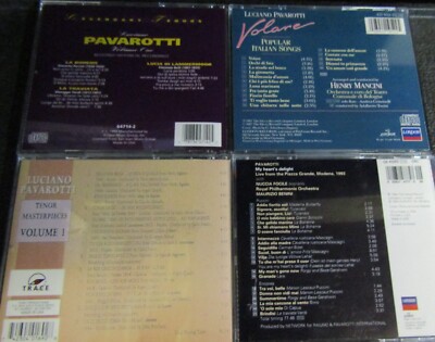 LOT OF 10 CD's of LUCIANO PAVAROTTI | eBay