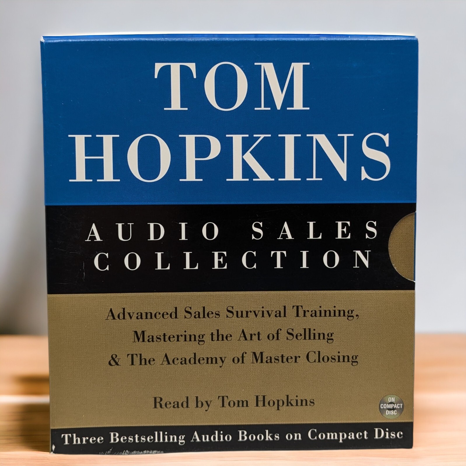 Tom Hopkins Audio Sales Collection 3 Books on Audio CDs by Tom Hopkins