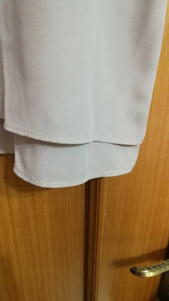 Maglia donna, camicetta ragazza, canotta, rosa antico, oro paiettato, elegante. - Immagine 4 di 4