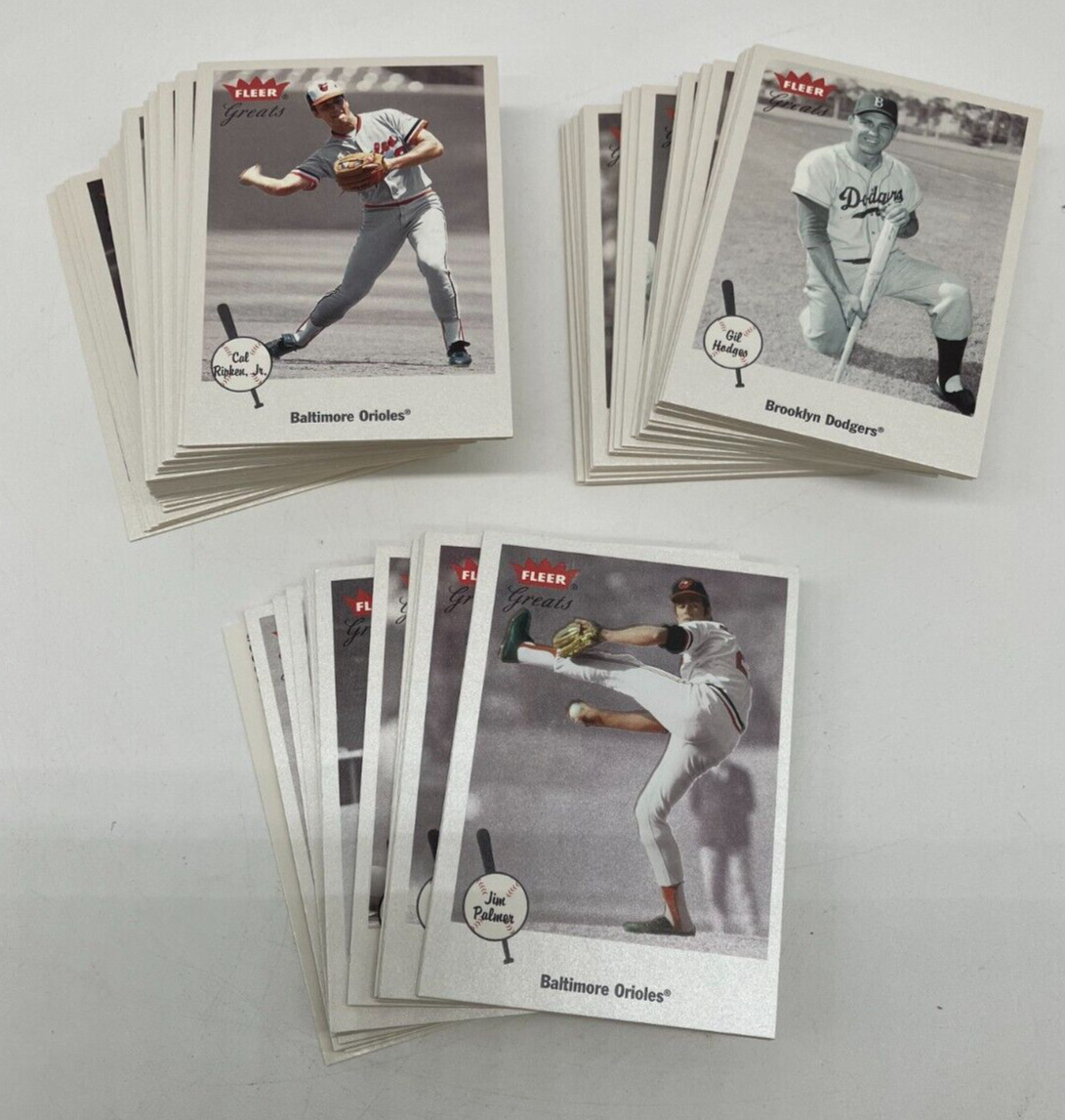 2001 Fleer Baseball Greats of the Game 100 Cards Complete  Set w/Checklist