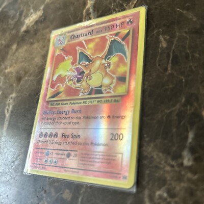 CHARIZARD LV. 76 HOLOGRAPHIC 2016 POKEMON CARD 150HP RARE 11/108