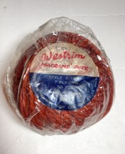 WESTRIM MACRAME JUTE YARN. lot of 1 . I Combine Shipping,Read Detail