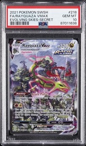 Rayquaza VMAX Alternate Art Secret Rare - 218/203 - Evolving Skies