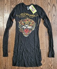 Ed Hardy Christian Audigier Shirt Dress NWT V...