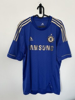 Chelsea 2012 2013 Home Champions Of Europe Embroidery Star Medium Mens Original