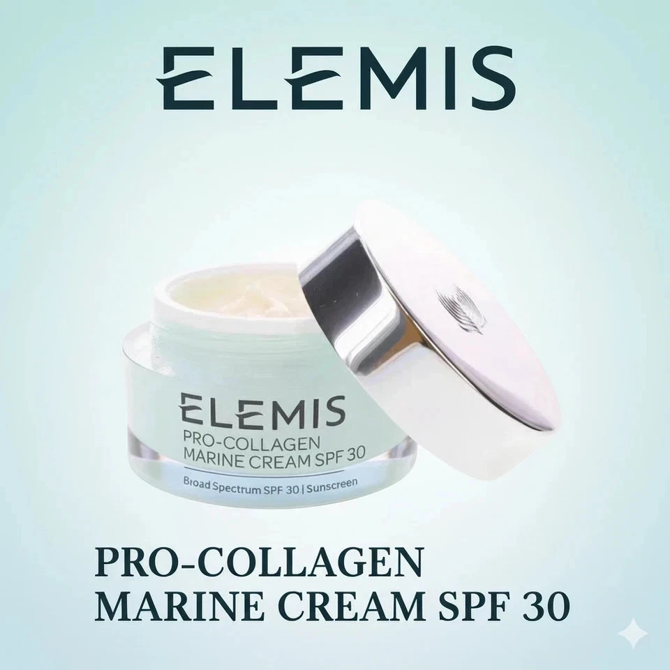 ✅ ELEMIS Pro-Collagen Marine Cream SPF30 50ml Anti-Wrinkle Moisturizer UK ✅ - Image 4 of 4