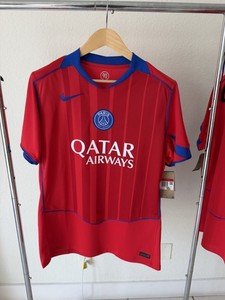 Image of Nike Paris Saint-Germain PSG 2025/26 Third Stadium Jersey Total 90 Size L Red HJ