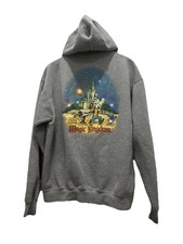 Disney World Anniversary Zip Up Large Hoodie Sweatshirt Magic Kingdom