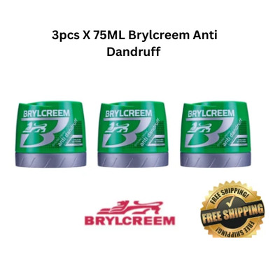 Brylcreem Aqua-Oxy Hair Styling Cream Anti dandruff  75ml - FREE SHIPPING