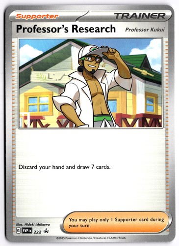 Pokemon TCG Professor's Research 222 SV: Scarlet & Violet Black Star Promo NM