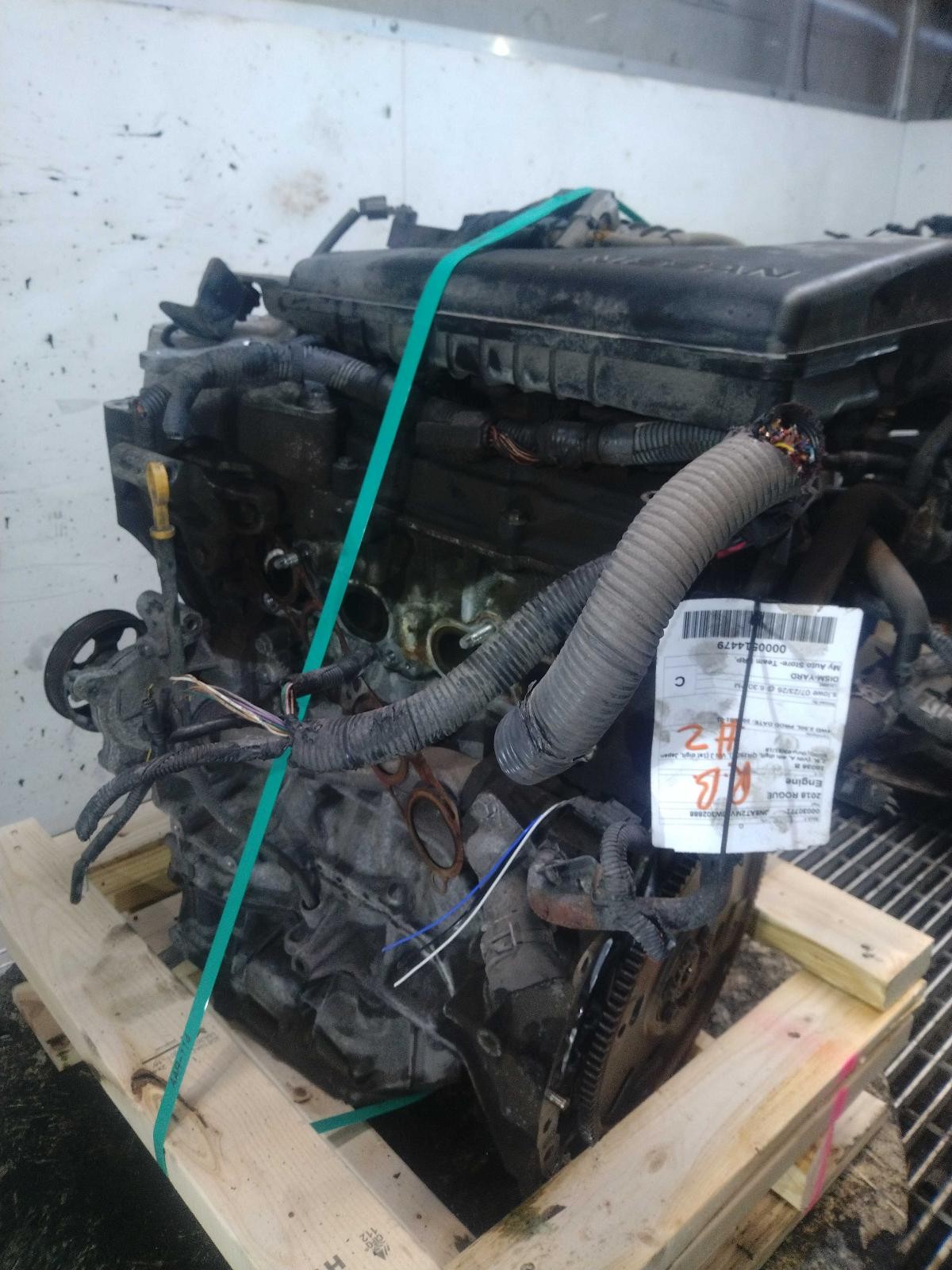 Used Engine Complete Assembly fits: 2018 Nissan Rogue 2.5L VIN A 4th digit QR25D
