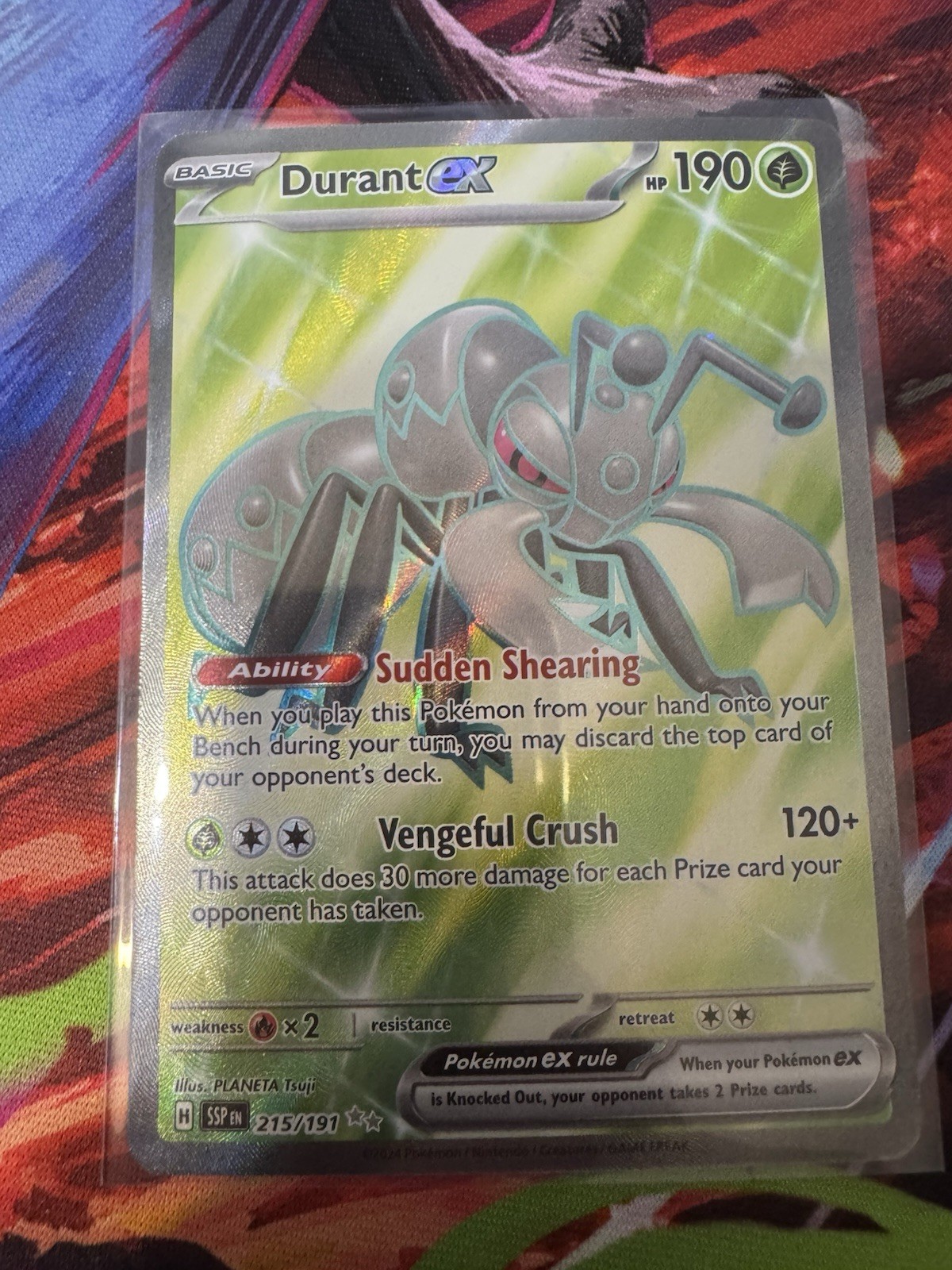 Durant ex 215/191 Sv08: Surging Sparks Holo SKU:799