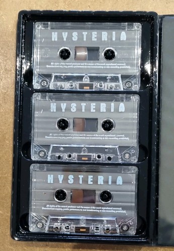 Hysteria Pure X Pack 2 Junglemania Hardcore Cassette Packs Slipmatt Grooverider - Picture 4 of 9