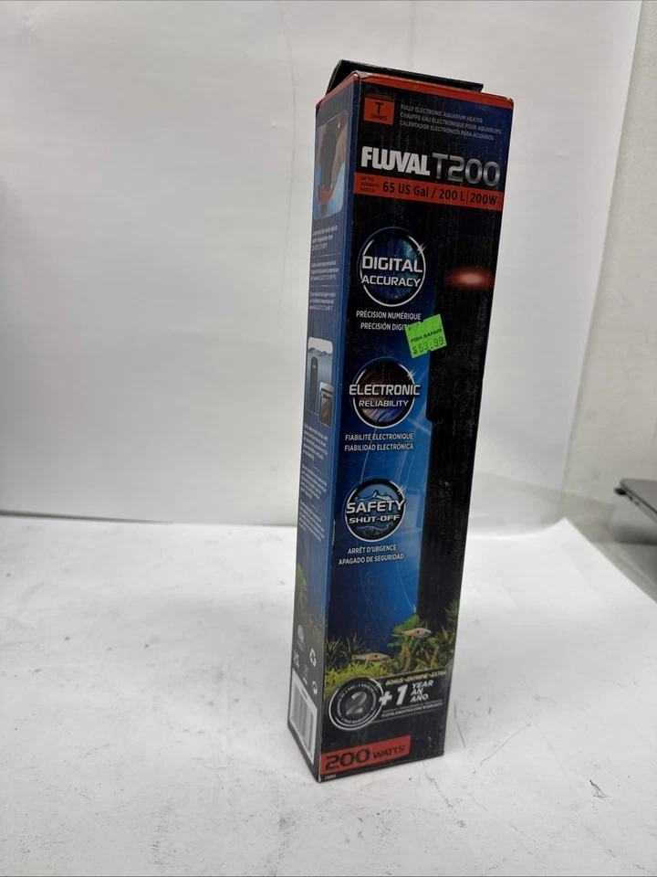 Fluval T200 Fully Electronic Aquarium Heater 200 watt - Image 2 of 3