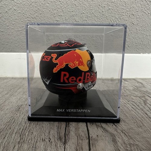 New Max Verstappen Red Bull Racing Spanish GP 2018 Helmet Scale Model 1:5 - Picture 4 of 7