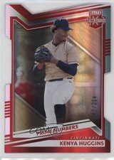 2022 Panini Elite Extra Edition Prime Numbers C Die-Cut /214 Kenya Huggins 0q3