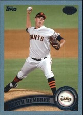 2011 Topps Pro Debut Blue #281 Heath Hembree /309 - BB