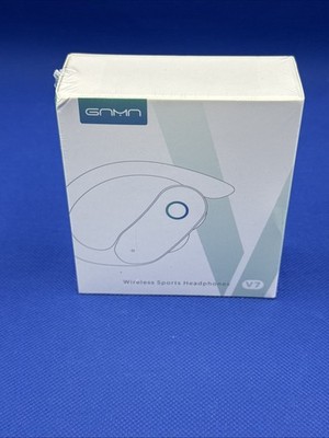 GNMN V7 Wireless Sports Bluetooth Headphones, Secure Earhooks, Black
