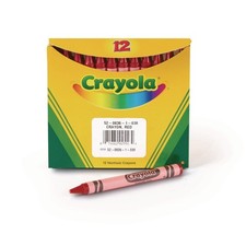 Crayola 520836038 Bulk Crayons - Red 12/Box New