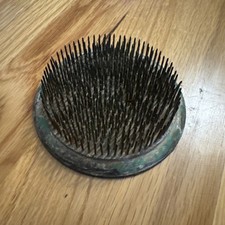 Vintage Vogue No 6 Flower Holder Metal Frog by Beagle MFG Pasadena CA USA