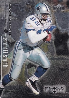 EMMITT SMITH   BLACK DIAMOND   BASE CARD # 23