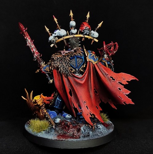 Night Lords Abaddon the Despoiler Umbau bemalt Warhammer 40k CSM Verräter - Bild 4 von 4