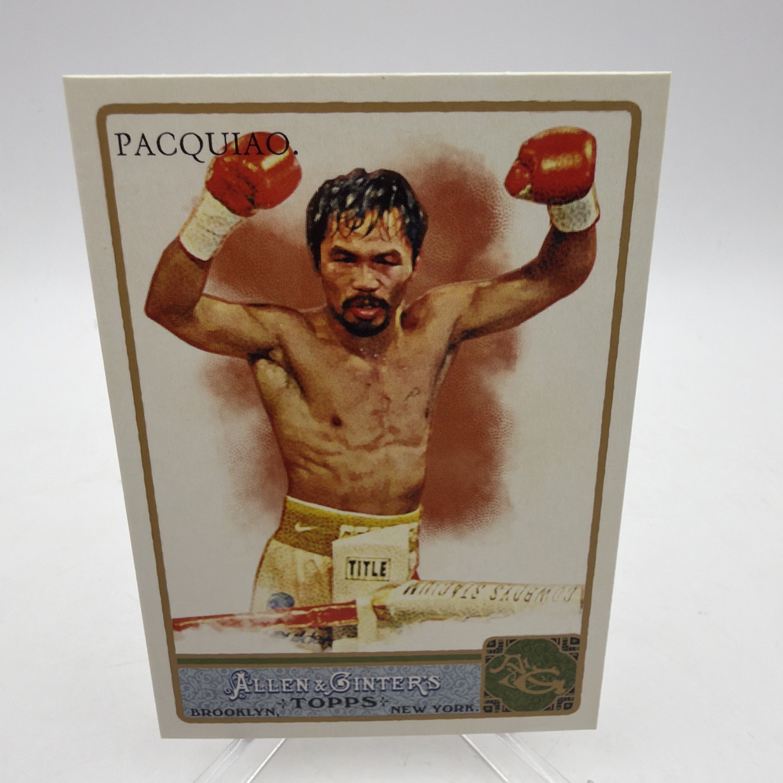 2011 Topps Allen & Ginter's - Manny Pacquiao #262 (RC) SSP
