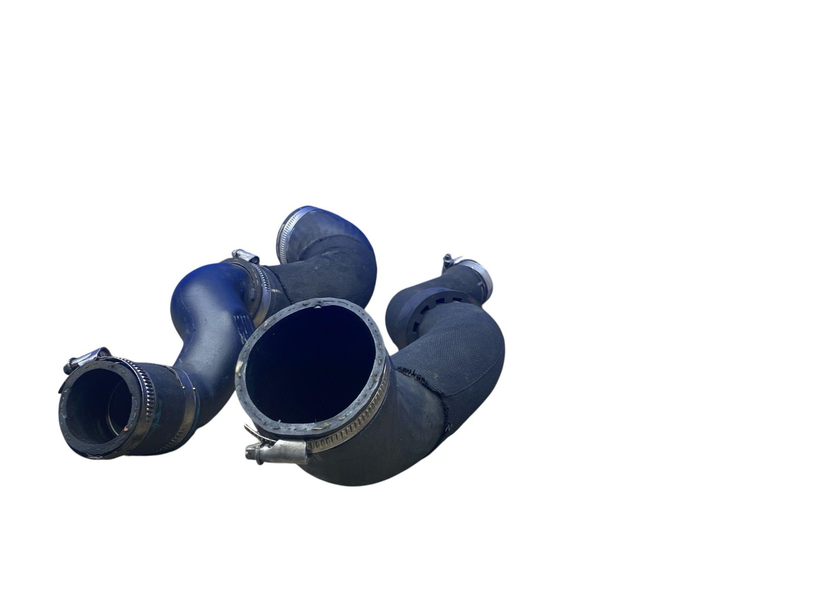 2003-2012  BENTLEY CONTINENTAL GTC AWD 6.0L LEFT RIGHT INTERCOOLER HOSE PIPE SET