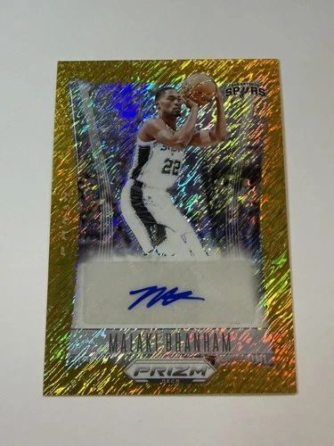 2023-24 Panini Prizm Deca - Malaki Branham #DS-MAL Shimmer Gold FOTL /10 (AU)