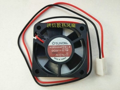 1PC   4010 KD0504PFS3-8 DC5V 0.4W 4CM 2-wire cooling fan  #zc