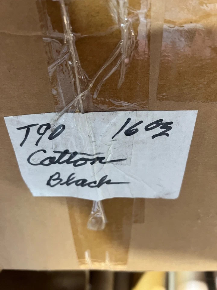 Black Cotton Thread 16Oz Cone Made in USA T92 Bonded - Image 3 of 3