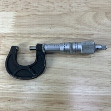 Vintage Scherr-Tumico Inc. 0-1β Inch Micrometer Outside Caliper Made In USA
