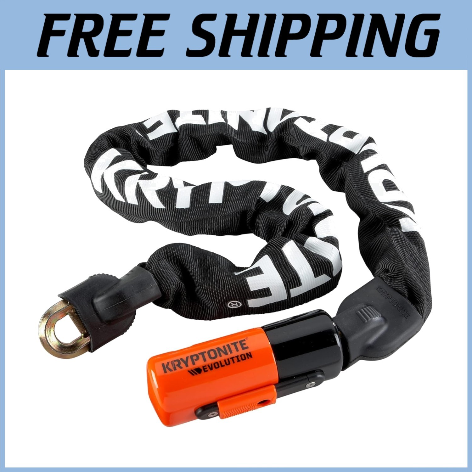 Evolution 1090 Bike Chain Lock, 3ft Steel, Sold Secure Gold