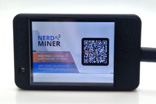 Slim Snap Case For ESP32 2.8" Screen CYD Boards or NerdMiner NM Miner - Black