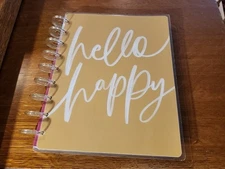 Me & My Big Ideas Happy Planner Classic Guided Journal-Journaling “Hello Happy”