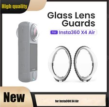 For Insta360 X4 Air Tempered Glass Lens Guards Scratch-Resistant Twist-On SUK