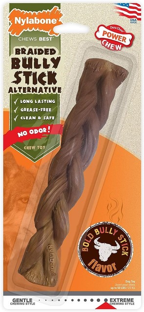 Nylabone Braided Bully Stick Alternative (Giant)