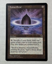 Lotus Petal X1 - NM/M - Tempest MTG Magic The Gathering Card English