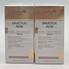 2-pk Simply Bella Salicylic Acid Acne Treatment Serum Brand New  NIB  Sealed 