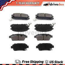 Front Rear Semi-Metallic Brake Pads for 2000 2001 2002 2003 Toyota MR2 Spyder_DV